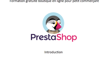 boutique en ligne avec prestashop